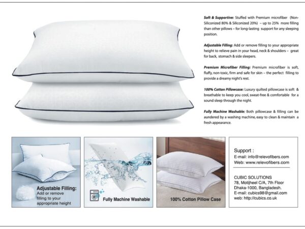 Premium Head Pillow - Standard Size - Image 4